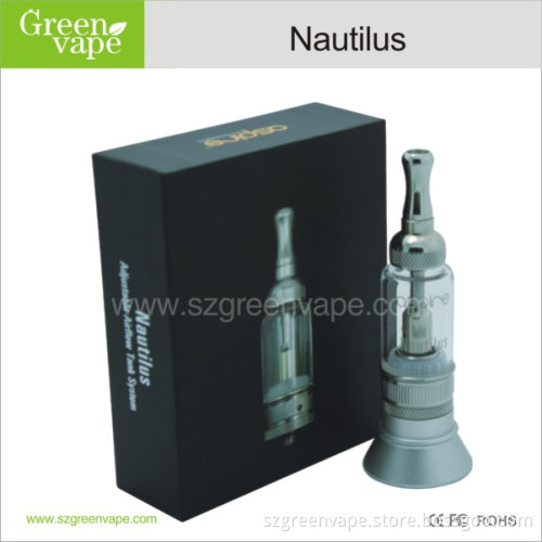 2014 Newest Product High Quality Aspire Nautilus Tank in stainless Greenvape on sale!!!